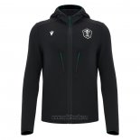 Felpe Con Cappuccio Galles Rugby 2026 Nero