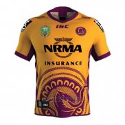 Maglia Brisbane Broncos Rugby 2018-2019 Indigeno