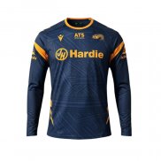 Maglia Parramatta Eels Manica Lunga Rugby 2026 Blu