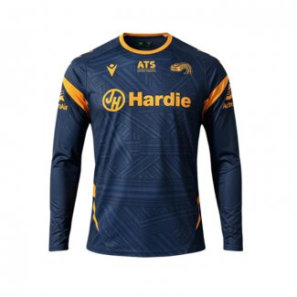 Maglia Parramatta Eels Manica Lunga Rugby 2026 Blu