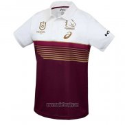 Maglia Polo Brisbane Broncos Rugby 2025 Home