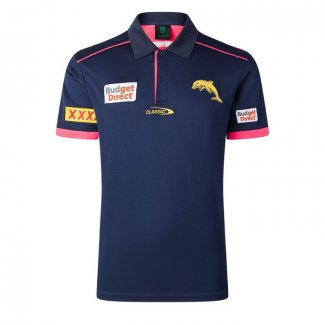 Maglia Polo Dolphins Rugby 2026 Blu