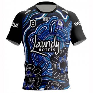 Maglia Canterbury Bankstown Bulldogs Rugby 2025 Indigeno