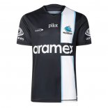 Maglia Cronulla Sutherland Sharks Rugby 2026 Allenamento Nero