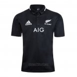 Maglia Polo Nuova Zelanda All Blacks Rugby 2020 Nero