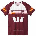 Maglia Queensland Maroons Rugby 2024 Allenamento Rosso