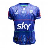 Maglia Nuova Zelanda Warriors Rugby 2025 Indigeno Blu