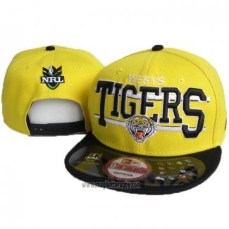 NRL Snapback Cappelli Wests Tigers Giallo