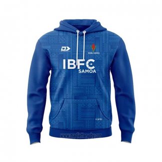 Felpe Con Cappuccio Samoa Rugby 2025 Blu