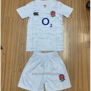 Maglia Bambini Kit Inghilterra Rugby 2019-2020 Bianco