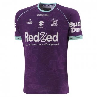 Maglia Melbourne Storm Rugby 2026 Allenamento Viola
