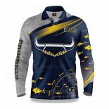 Maglia NRL North Queensland Cowboys Rugby 2022 Fish Finder