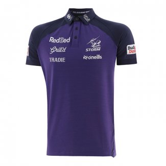 Maglia Polo Melbourne Storm Rugby 2025 Viola