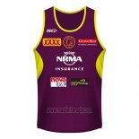 Canotta Brisbane Broncos Rugby 2018-2019 Brown