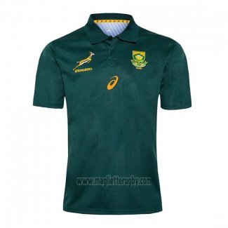 Maglia Polo Sud Africa Rugby 2020 Verde