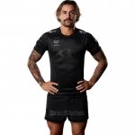 Maglia Brisbane Broncos Rugby 2025 Captains Run Nero