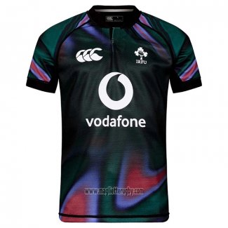 Maglia Irlanda Rugby 2025-2026 Pre Partido Nero