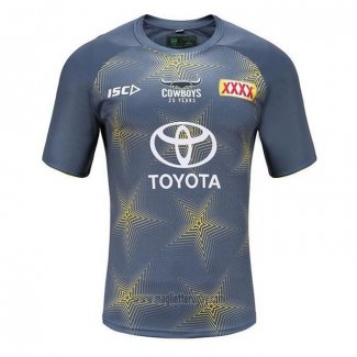 Maglia North Queensland Cowboys Rugby 2020 Allenamento