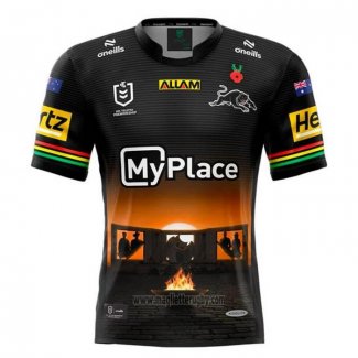 Maglia Penrith Panthers Rugby 2025 Anzac