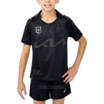 Maglia Bambini Brisbane Broncos Rugby 2025 Captains Run Nero