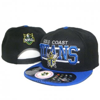 NRL Snapback Cappelli Gold Coast Titans Nero