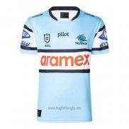 Maglia Cronulla Sutherland Sharks Rugby 2025 Home