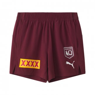 Shorts Queensland Maroons Rugby 2026 Rosso