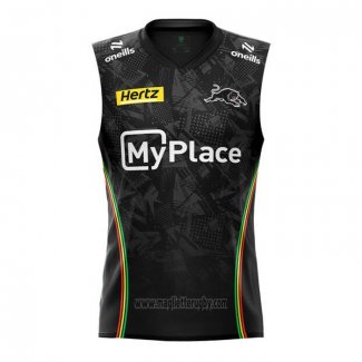 Canotta Penrith Panthers Rugby 2024 Allenamento Nero