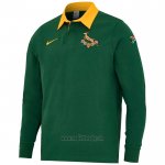 Maglia Sud Africa Manica Lunga Rugby 2025-2026 Allenamento