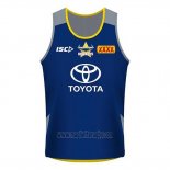 Canotta North Queensland Cowboys Rugby 2018-2019 Blu