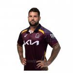 Maglia Brisbane Broncos Rugby 2025 Captains Run