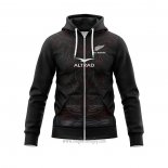 Felpe Con Cappuccio All Black Rugby Nero