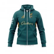 Felpe Con Cappuccio Australia Rugby Verde