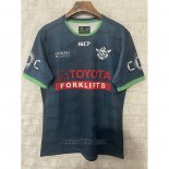 Maglia Canberra Raiders Rugby 2025 Allenamento Verde