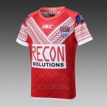 Maglia Bambini Tonga Rugby 2018-2019 Rosso