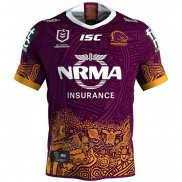 Maglia Brisbane Broncos Rugby 2019 Indigeno