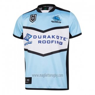 Maglia Cronulla Sutherland Sharks Rugby 2019 Home