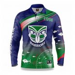 Maglia NRL Nuova Zelanda Warriors Rugby 2022 Fish Finder