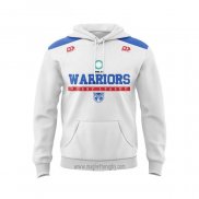 Felpe Con Cappuccio Nuova Zelanda Warriors Rugby Bianco
