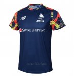 Maglia Fiji Rugby 2025 Allenamento Blu