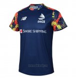 Maglia Fiji Rugby 2025 Allenamento Blu