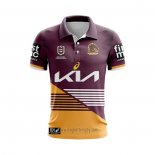 Maglia Polo Brisbane Broncos Rugby 2024 Home