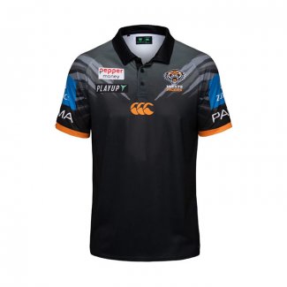Maglia Polo West Tigers Rugby 2026 Nero