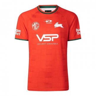 Maglia South Sydney Rabbitohs Rugby 2026 Allenamento Rosso