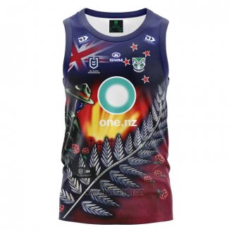 Canotta New Zealand Warriors Rugby 2024 ANZAC