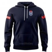 Felpe Con Cappuccio Nsw Blues Rugby 2024 Blu