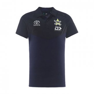 Maglia Polo North Queensland Cowboys Rugby 2026 Nero