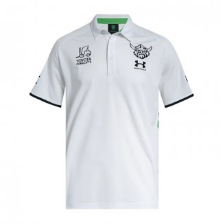 Maglia Polo Canberra Raiders Rugby 2026 Bianco