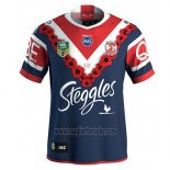 Maglia Sydney Roosters Rugby 2018-2019 Commemorativo
