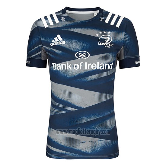 QGGQ Rugby Maglie Leinster 2019 Pullover di Football Americano Magliette Maniche Corte T-Shirt Tute datleta Sudorazione Migliore Regalo Molle Respirabile 
